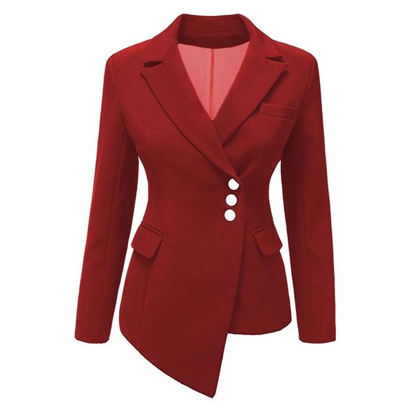 women's suits & blazers fall 2021 lapel coat solid color long-sleeved single-breasted office ladies pocket cotton asymmetric casual bla, White;black
women's suits & blazers fall 2021 lapel coat solid color long-sleeved single-breasted office ladies pocket cotton asymmetric casual bla, White;black