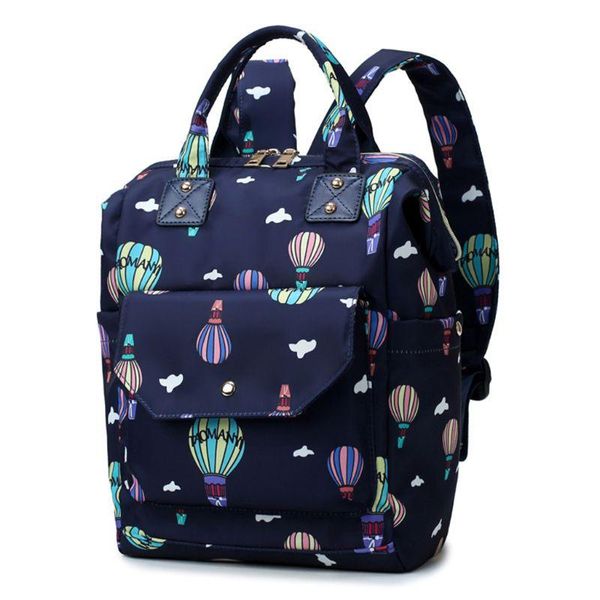 multifunctional air balloon print mummy diaper bag large capacity maternity backpack travel handbag for baby care school bags
multifunctional air balloon print mummy diaper bag large capacity maternity backpack travel handbag for baby care school bags