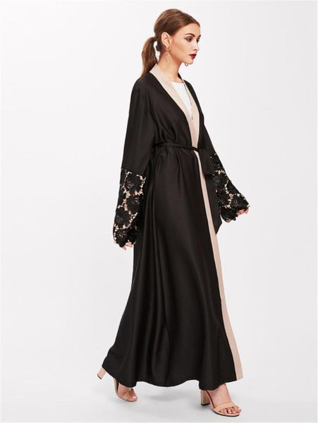ethnic clothing muslim dress fashion lace stitching long sleeve loose plus size cardigan robe dresses dubai abaya turkey belt, Red
ethnic clothing muslim dress fashion lace stitching long sleeve loose plus size cardigan robe dresses dubai abaya turkey belt, Red