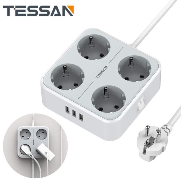 smart power plugs tessan eu strip socket 6 in 1 with 3 ac usb ports 1.8m extension cord multi plug adapter surge protector
smart power plugs tessan eu strip socket 6 in 1 with 3 ac usb ports 1.8m extension cord multi plug adapter surge protector