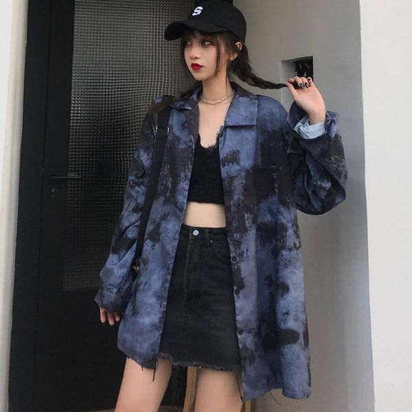 women's blouses & shirts blouse style shirt long-sleeved color button women korean casual harajuku vintage cardigan size, White
women's blouses & shirts blouse style shirt long-sleeved color button women korean casual harajuku vintage cardigan size, White