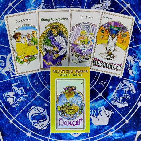 new medicine woman tarot cards and pdf guidance divination deck entertainment parties board game support drop shipping 78pcs/box
new medicine woman tarot cards and pdf guidance divination deck entertainment parties board game support drop shipping 78pcs/box