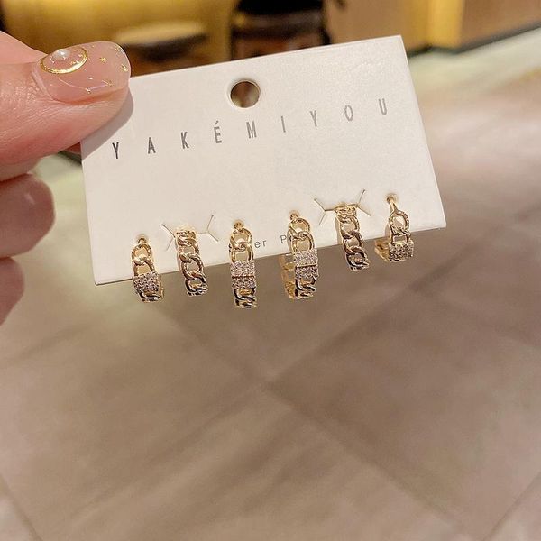 hoop & huggie mixed styles geometric link earrings ear cuffs pack gold color cubic zirconia women jewelry, Golden;silver
hoop & huggie mixed styles geometric link earrings ear cuffs pack gold color cubic zirconia women jewelry, Golden;silver