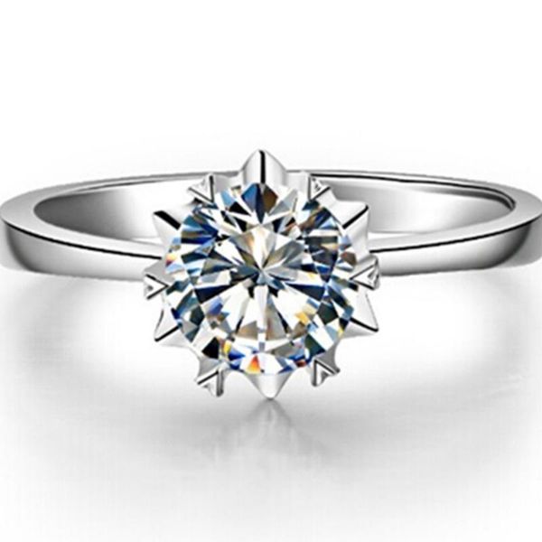 cluster rings sterling silver moissanite solitaire ring women 1ct snowflake jewelry positive engagement, Golden;silver
cluster rings sterling silver moissanite solitaire ring women 1ct snowflake jewelry positive engagement, Golden;silver