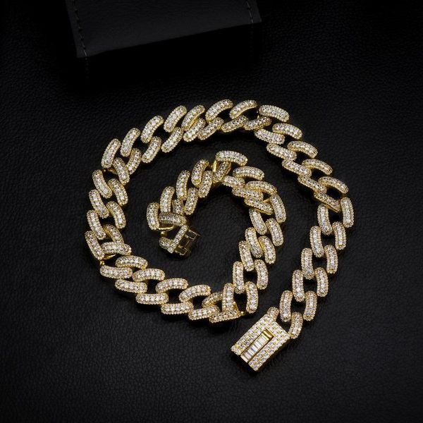 chains cuban chain style for women men hip hop gold necklace iced out cubic zirconia stone fashion jewelry gift, Silver
chains cuban chain style for women men hip hop gold necklace iced out cubic zirconia stone fashion jewelry gift, Silver
