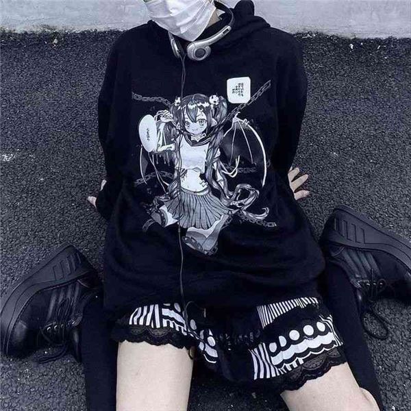 women japanese anime print hoodie kawaii sweatshirt punk long sleeve cute vintage dropshipping korean style y2k gothic clothes, Black
women japanese anime print hoodie kawaii sweatshirt punk long sleeve cute vintage dropshipping korean style y2k gothic clothes, Black