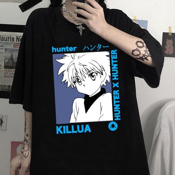 streetwear anime hunter x killua men t shirts printed short sleeve casual harajuku, White;black
streetwear anime hunter x killua men t shirts printed short sleeve casual harajuku, White;black
