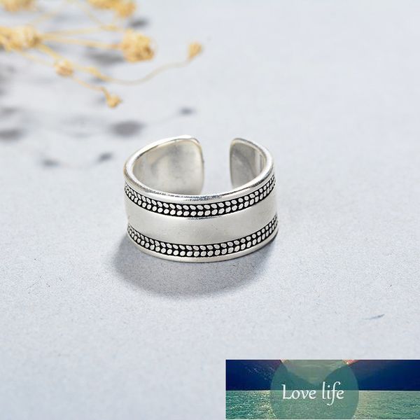 925 sterling silver retro thai silver couple rings for women men adjustable jewelry gift dropshipping s-r411
925 sterling silver retro thai silver couple rings for women men adjustable jewelry gift dropshipping s-r411