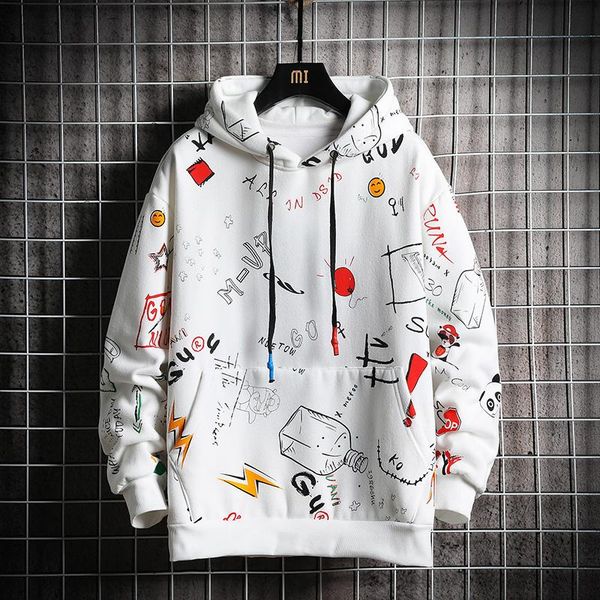 men's hoodies & sweatshirts hoodie sweatshirt mens casual pullover printing male hip hop streetwear hooded tracksuits 2021 autumn trend, Black
men's hoodies & sweatshirts hoodie sweatshirt mens casual pullover printing male hip hop streetwear hooded tracksuits 2021 autumn trend, Black