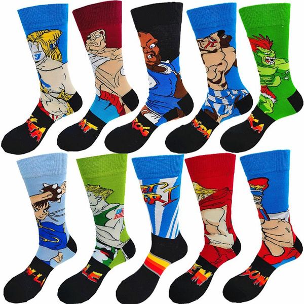 men's socks a pair of autumn and winter stockings creative characters street wind red blue green black warm comfortable
men's socks a pair of autumn and winter stockings creative characters street wind red blue green black warm comfortable