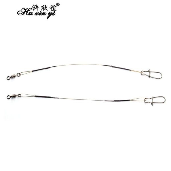 size(95mm) micro leader with rolling swivel and nice snap stainless steel wire spinner fishing line hooks
size(95mm) micro leader with rolling swivel and nice snap stainless steel wire spinner fishing line hooks