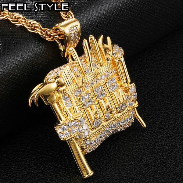 pendant necklaces full iced out bling cubic zircon copper mechanic tool pendants & for men hip hop jewelry wholesale, Silver
pendant necklaces full iced out bling cubic zircon copper mechanic tool pendants & for men hip hop jewelry wholesale, Silver