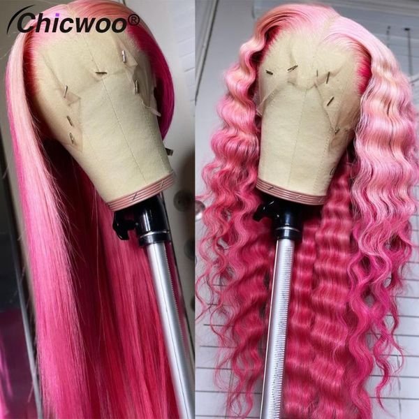 lace wigs deep wave pink human hair for women brazilian remy straight ombre colored front wig wavy highlight 180%, Black;brown
lace wigs deep wave pink human hair for women brazilian remy straight ombre colored front wig wavy highlight 180%, Black;brown