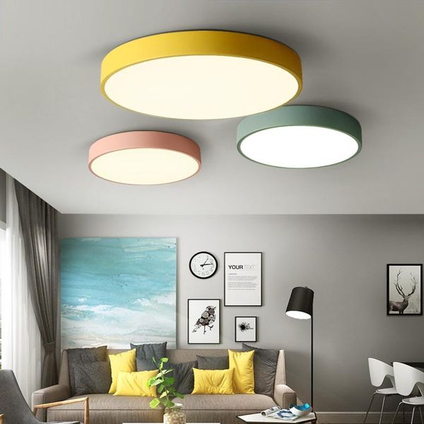 ceiling lights round white / black gray pink blue yellow green lamp residential & office commercial lighting
ceiling lights round white / black gray pink blue yellow green lamp residential & office commercial lighting