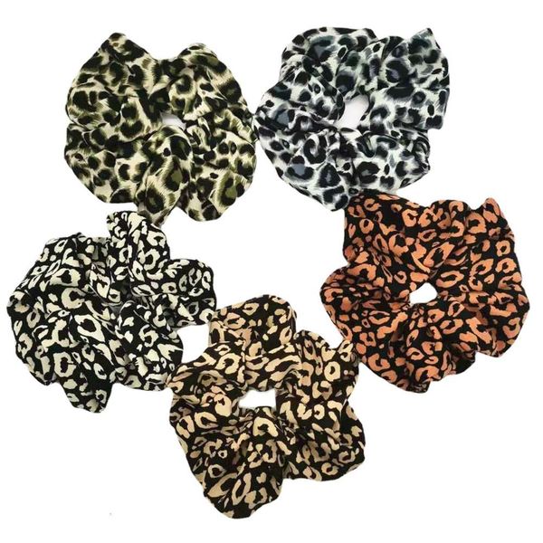 hair bandsfashion leopard print large intestine wild personality circle headband hair accessories, Pink 
hair bandsfashion leopard print large intestine wild personality circle headband hair accessories, Pink