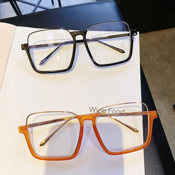 fashion sunglasses frames men spectacle frame square glasses clear lens 2021 women brand eyewear optical anti-blue light plain eyeglasses, Black
fashion sunglasses frames men spectacle frame square glasses clear lens 2021 women brand eyewear optical anti-blue light plain eyeglasses, Black