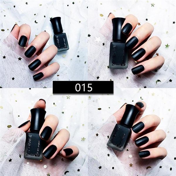 learnever matte nail polish 19 colors pure color long lasting art lacquer fast dry manicure design black gel1
learnever matte nail polish 19 colors pure color long lasting art lacquer fast dry manicure design black gel1