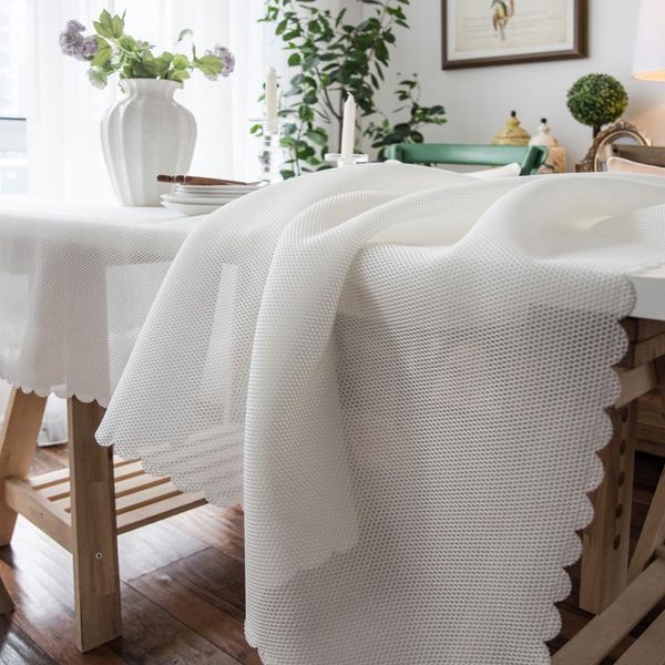 table cloth acetate fiber mesh with lotus leaf lace rectangular wedding dining cover tea mute tablecloth
table cloth acetate fiber mesh with lotus leaf lace rectangular wedding dining cover tea mute tablecloth