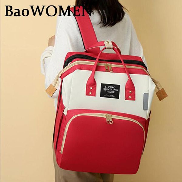 backpack baowomen large capacity mummy bag multi-function baby diaper waterproof nappy blue red pink maternity pregnant
backpack baowomen large capacity mummy bag multi-function baby diaper waterproof nappy blue red pink maternity pregnant
