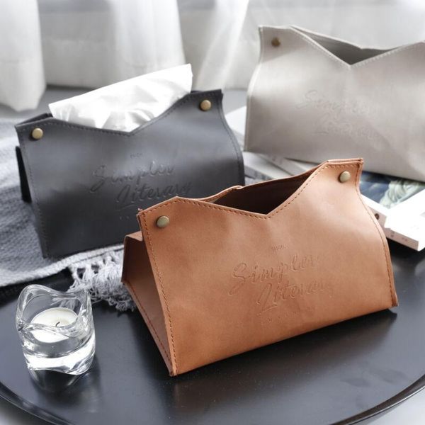 tissue boxes & napkins vintage pu leather cover napkin storage holder solid useful box paper organizer fashion case home office room contain
tissue boxes & napkins vintage pu leather cover napkin storage holder solid useful box paper organizer fashion case home office room contain