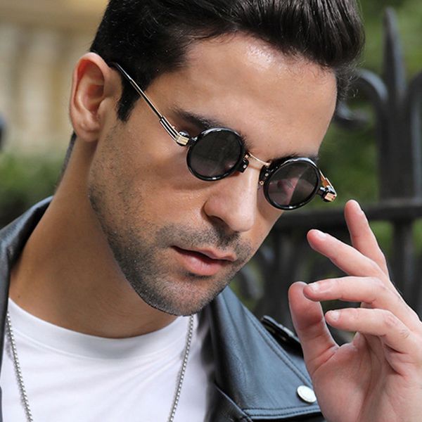 fashion vintage round sunglasses women 2022 luxury steampunk sun glasses for men circle black small sunglass lentes de sol, White;black
fashion vintage round sunglasses women 2022 luxury steampunk sun glasses for men circle black small sunglass lentes de sol, White;black