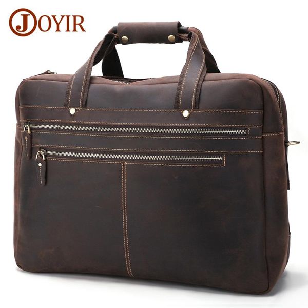 men business briefcase vintage crazy horse genuine leather messenger bag 15.6" 17" lapdocument office handbag tote briefcases
men business briefcase vintage crazy horse genuine leather messenger bag 15.6" 17" lapdocument office handbag tote briefcases