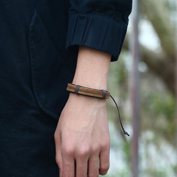 charm bracelets & bangles mens leather pulseira masculina jewelry bileklik pulseiras boyfriend girlfriend adjustable, Golden;silver
charm bracelets & bangles mens leather pulseira masculina jewelry bileklik pulseiras boyfriend girlfriend adjustable, Golden;silver