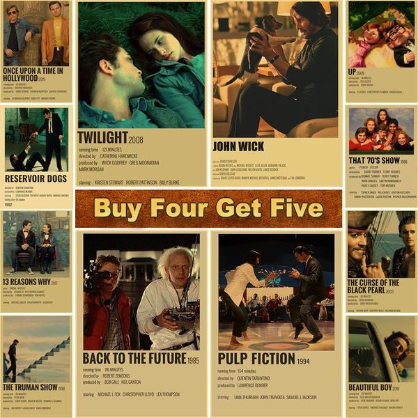 paintings 16 styles classic movie details retro kraft paper poster bar cafe living room decoration vintage wall decorative
paintings 16 styles classic movie details retro kraft paper poster bar cafe living room decoration vintage wall decorative