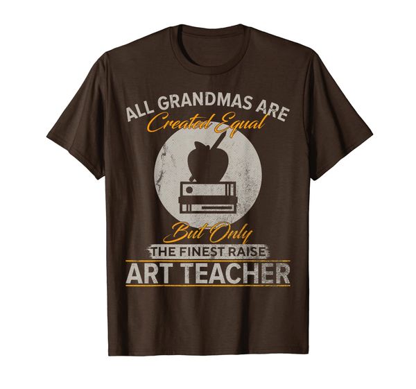 vintage only the finest grandmas raise art teacher funny t-shirt, White;black
vintage only the finest grandmas raise art teacher funny t-shirt, White;black