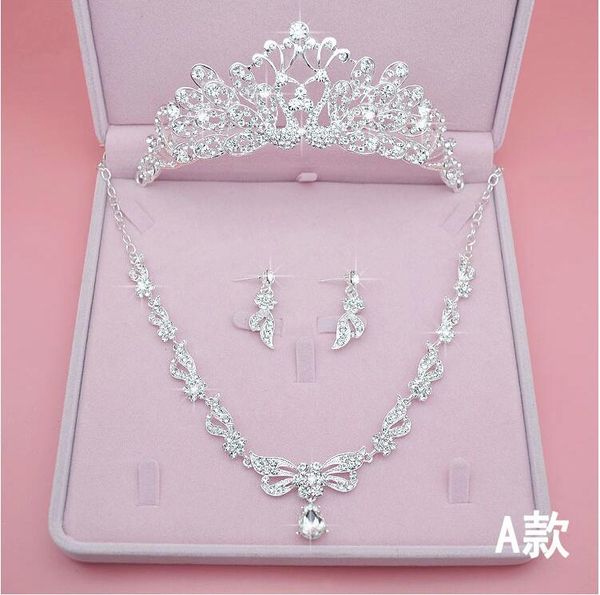 korea ceremony headdress necklace three piece set crown wedding accessories travel fashion commemorative earrings manufacturer spot wholesal, Slivery;golden
korea ceremony headdress necklace three piece set crown wedding accessories travel fashion commemorative earrings manufacturer spot wholesal, Slivery;golden