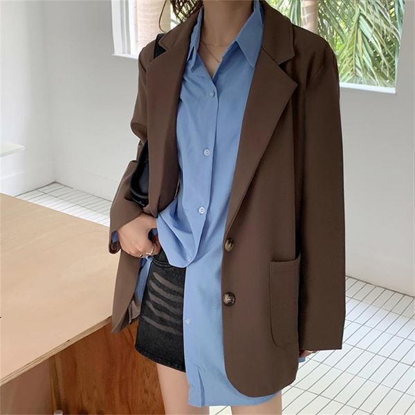 women's suits & blazers hzirip autumn ol casual women stylish arrival 2021 lady fashion loose chic elegant work wear high street coats, White;black
women's suits & blazers hzirip autumn ol casual women stylish arrival 2021 lady fashion loose chic elegant work wear high street coats, White;black