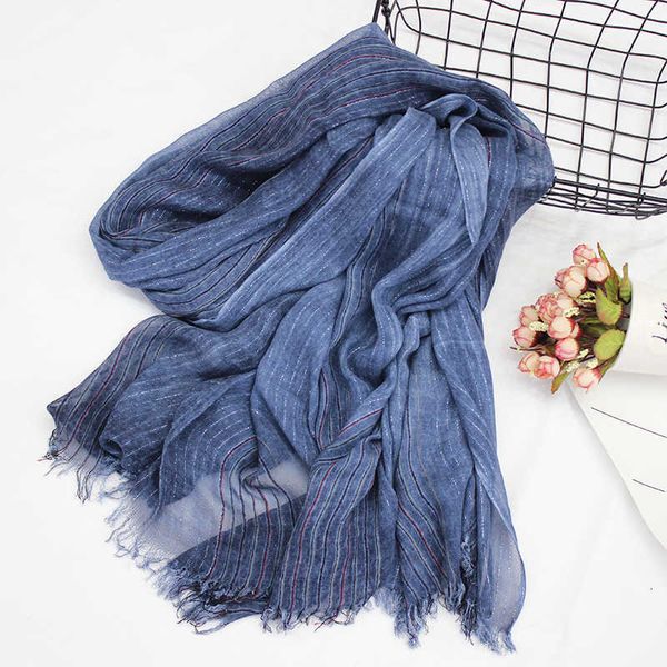 2021 summer thin cotton linen scarf dert bohemia tourism sunscreen shawl stripe tassel, Blue;gray
2021 summer thin cotton linen scarf dert bohemia tourism sunscreen shawl stripe tassel, Blue;gray
