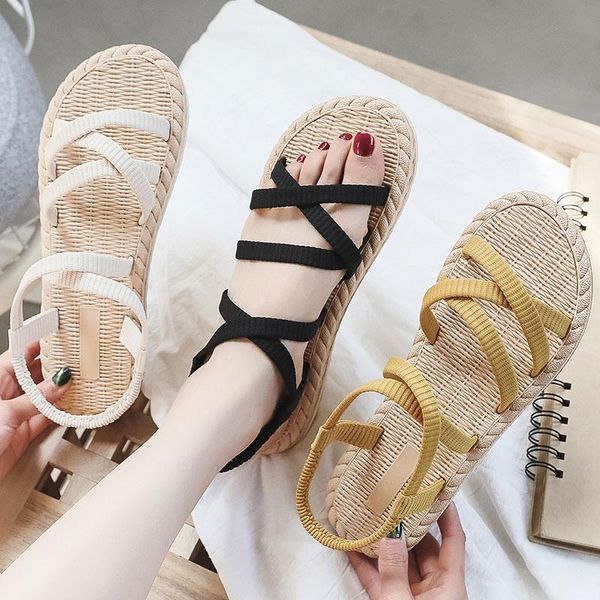 outside sandals flat summer shoes woman suit female beige cross-shoes anti-skid open toe all-match strappy heels without black g
outside sandals flat summer shoes woman suit female beige cross-shoes anti-skid open toe all-match strappy heels without black g