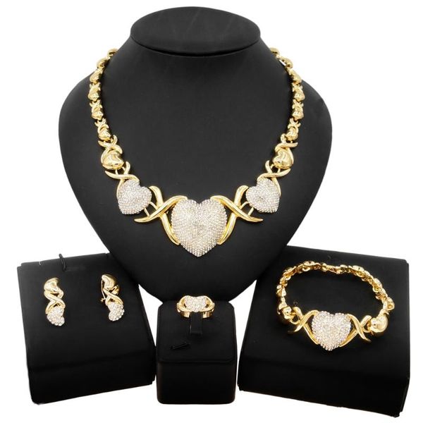 earrings & necklace yulaili fashionable xo love series jewelry set exquisite women sets fashion trend ring bracelet, Silver
earrings & necklace yulaili fashionable xo love series jewelry set exquisite women sets fashion trend ring bracelet, Silver