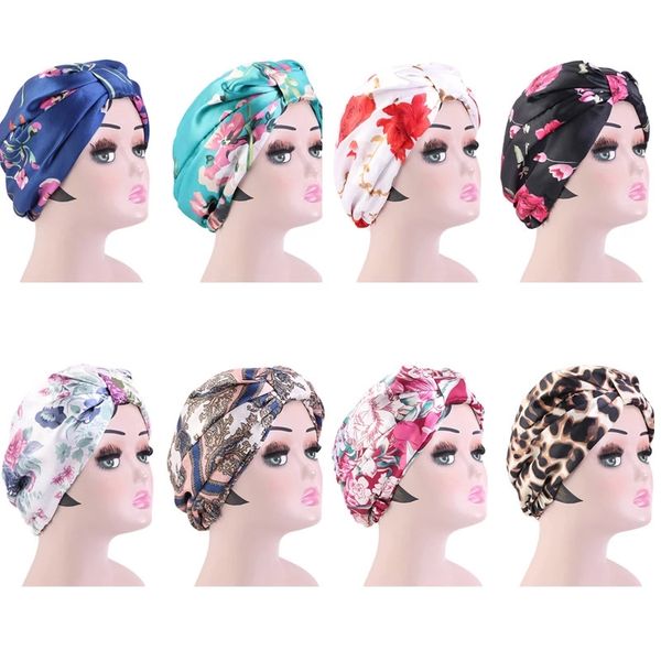 double-layer satin printed night sleep hats elastic band turban natural curly hair wrap caps fashion hair care beauty bonnet, Blue;gray
double-layer satin printed night sleep hats elastic band turban natural curly hair wrap caps fashion hair care beauty bonnet, Blue;gray