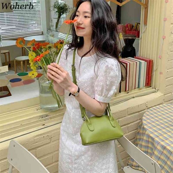 women dress summer korean chic robe gentle elegant o neck vestidos temperament fashion sweet crochet mini dresses 210519, Black;gray
women dress summer korean chic robe gentle elegant o neck vestidos temperament fashion sweet crochet mini dresses 210519, Black;gray
