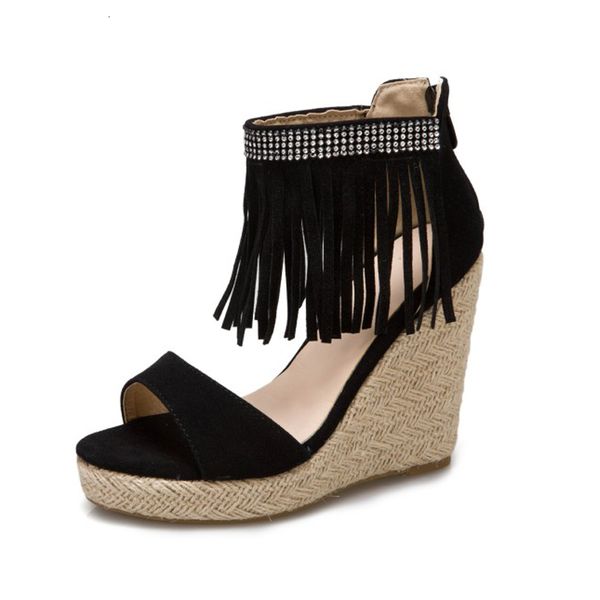 sandal sandals ladies 2021 will see thick soles summer glass zhongbang women's shoes in high heels, Black
sandal sandals ladies 2021 will see thick soles summer glass zhongbang women's shoes in high heels, Black