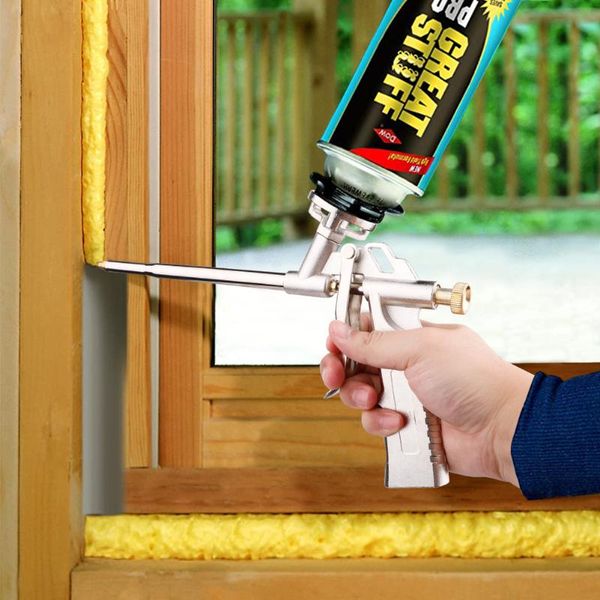 professional spray guns foam expanding gun bubble sealant dispensing pu insulating applicator tool aluminum alloy
professional spray guns foam expanding gun bubble sealant dispensing pu insulating applicator tool aluminum alloy