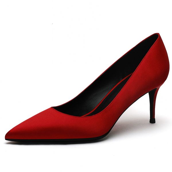 sandals ladies pumps silk female thin high heel working party women pointed toe fashion woman red black green blue shoes a005
sandals ladies pumps silk female thin high heel working party women pointed toe fashion woman red black green blue shoes a005
