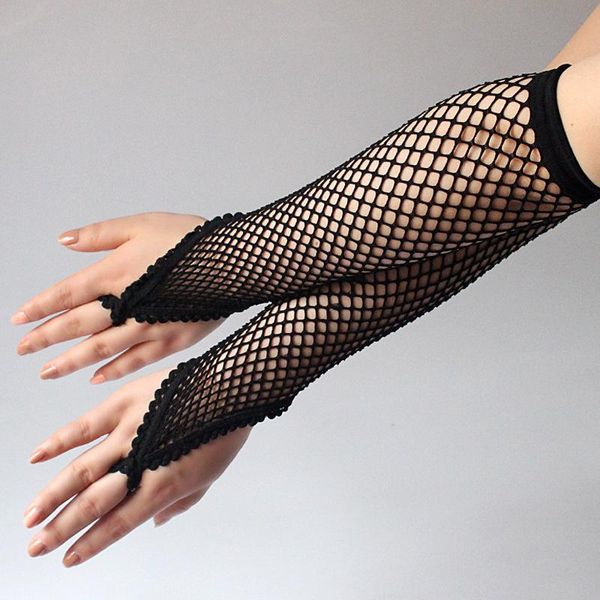 five fingers gloves hollowed-out lace nightclub stage performing punk long fingerless hand warmer women, Blue;gray
five fingers gloves hollowed-out lace nightclub stage performing punk long fingerless hand warmer women, Blue;gray