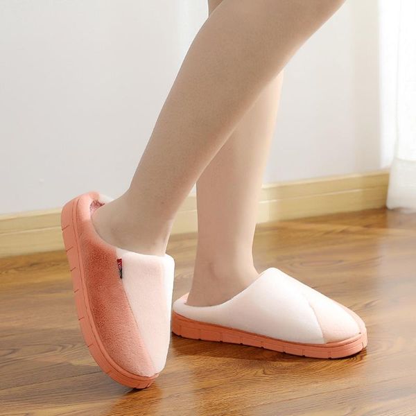 women indoor slippers soft plush lovers home slipper anti-slip big size warm faux fur house floor shoe ladies bedroom slides#, Black
women indoor slippers soft plush lovers home slipper anti-slip big size warm faux fur house floor shoe ladies bedroom slides#, Black