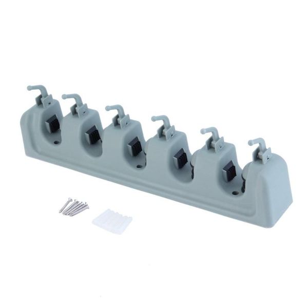 hooks & rails outad kitchen wall mounted hanger storage rack 3-5 position mop brush broom organizer holder tool
hooks & rails outad kitchen wall mounted hanger storage rack 3-5 position mop brush broom organizer holder tool