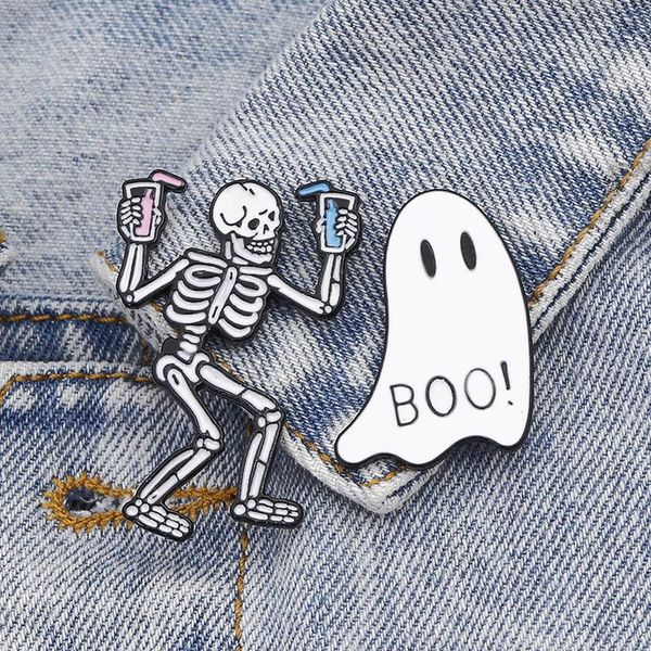 pins, brooches enamel pins halloween cartoon badges skull skeleton ghost lapel jean shirt bag jewelry gifts, Gray
pins, brooches enamel pins halloween cartoon badges skull skeleton ghost lapel jean shirt bag jewelry gifts, Gray