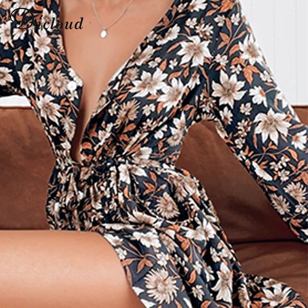 2021dicloud women floral print boho party dress v neck long sleeve spring clothes with waist tie elegant day dress 2021, Black;gray
2021dicloud women floral print boho party dress v neck long sleeve spring clothes with waist tie elegant day dress 2021, Black;gray