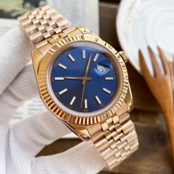 classic mens watch 41mm 36mm automatic mechanical wristwatches waterproof fashion wristwatch montre de luxe watches for men gifts, Slivery;brown
classic mens watch 41mm 36mm automatic mechanical wristwatches waterproof fashion wristwatch montre de luxe watches for men gifts, Slivery;brown