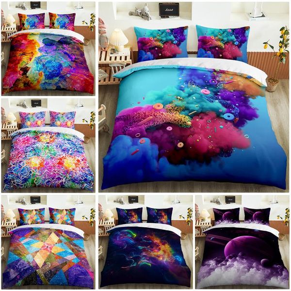 printing colourful cool visual effect comfortable double bedroom bedding set duvet cover pillow case extra large sets
printing colourful cool visual effect comfortable double bedroom bedding set duvet cover pillow case extra large sets