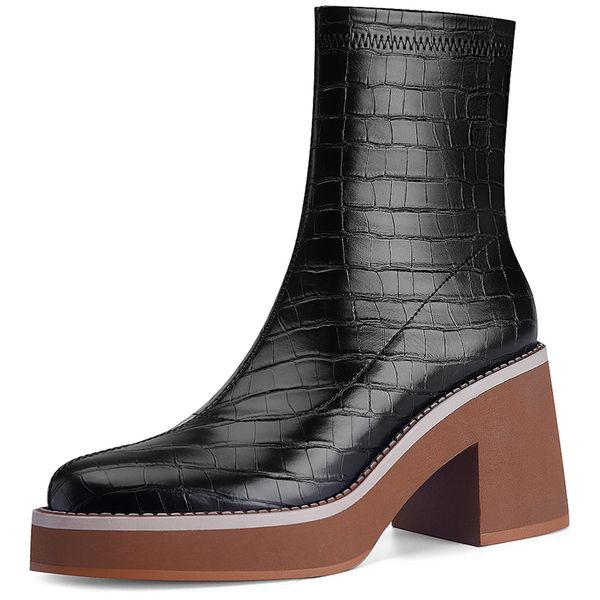 spring autumn ankle women boot shoe modern boots elegant fashion high heels shoe women boots female black brown platform a50
spring autumn ankle women boot shoe modern boots elegant fashion high heels shoe women boots female black brown platform a50