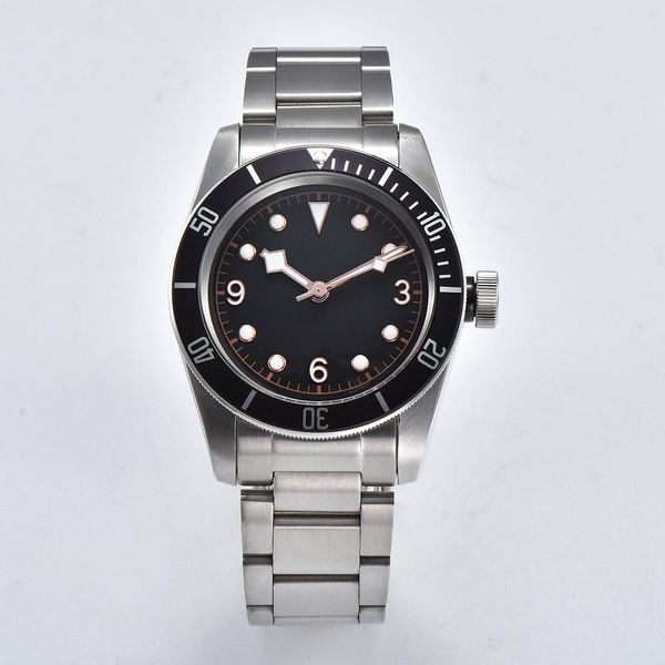 watch 41mm automatic movement stainless steel case bracelet aluminum bezel men's mechanical military with luminous d01 wristwatches, Slivery;brown
watch 41mm automatic movement stainless steel case bracelet aluminum bezel men's mechanical military with luminous d01 wristwatches, Slivery;brown