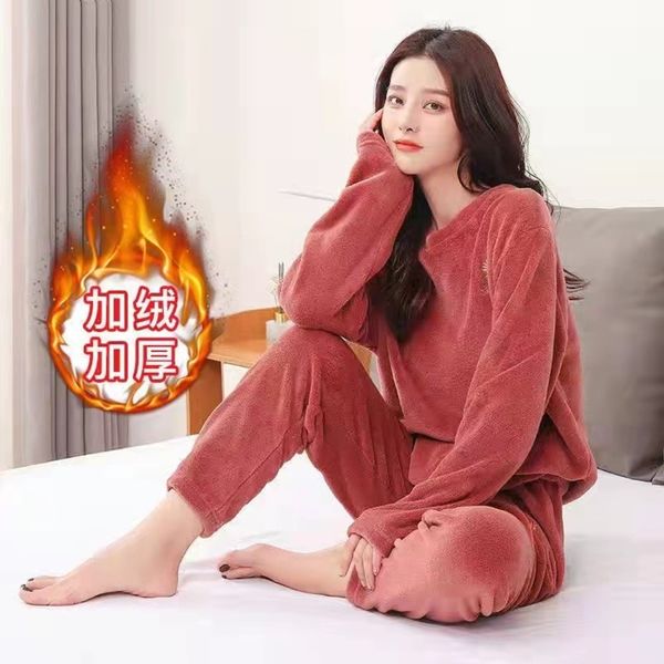 2021 autumn and coral veet pajamas fairy warm suit new leisure home cloth thickened fashion women's winter, Gray
2021 autumn and coral veet pajamas fairy warm suit new leisure home cloth thickened fashion women's winter, Gray