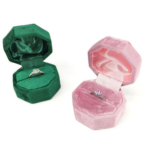 jewelry pouches, bags velvet single ring box octagon wedding ceremony for with lid, Pink;blue
jewelry pouches, bags velvet single ring box octagon wedding ceremony for with lid, Pink;blue